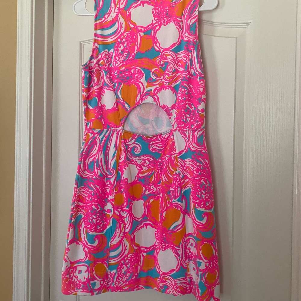 Lilly Pulitzer Whiting Cut Out Shift Dress - Picture 7 of 8